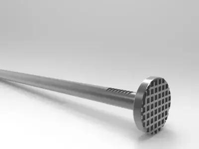 Nail 2 8 x70 mm 3D model