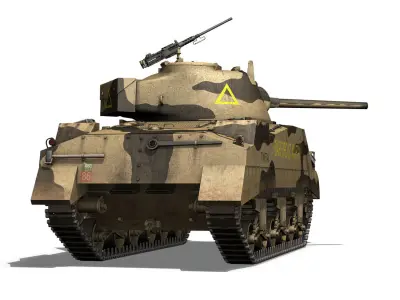 M4 Sherman MK III - Barford St Martin 3D model