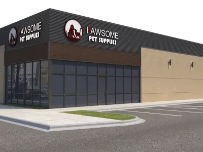 Retail-119 Retail Stores 3D model