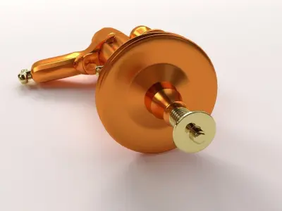 Retro Raygun V2 3D model