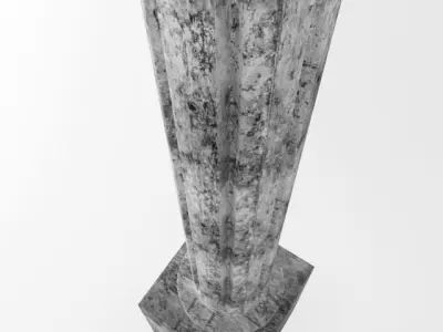 Column marble 3D model