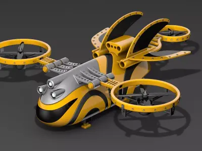 AirWasp 3D model