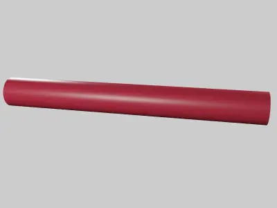 PE-X PE-RT pipes and fittings 3D model