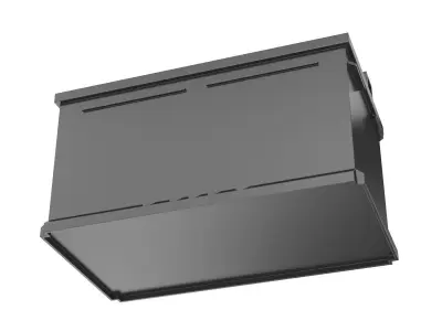 12 Volt Car Battery 3D model