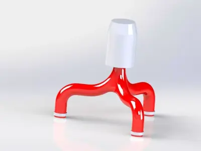 driver stool 3D model