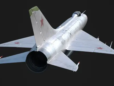 su-9 Fishpot Low-poly 3D model