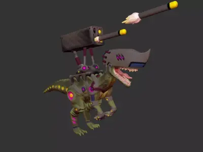 Cyber Dino 3D model