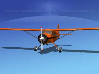 Dehaviland DH-2 Beaver RNZAF 3D model