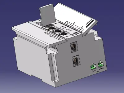 Siemens PLC200 model 3D model