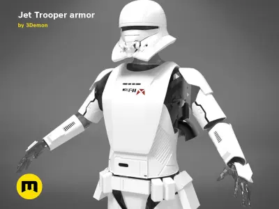 Jet Trooper full armor 3D print model