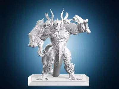 Bagan Kaiju Alternative Figurine 3D print model