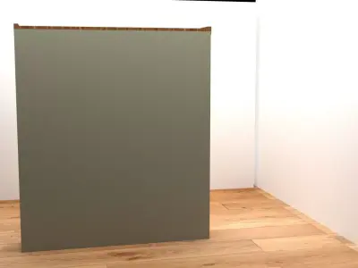 Modern Modular Wardrobe Free 3D model