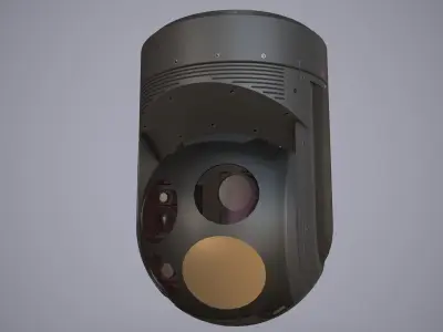 TrakkaCam TC-300 Low-poly 3D model