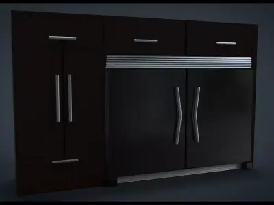 furniture part 3D model