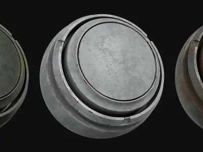 Painted Metal Substance Smart Materials - Vol 4 Texture