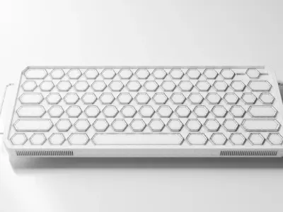 Keyboard concept 3D model