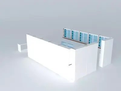 pharmacy building Free 3D model