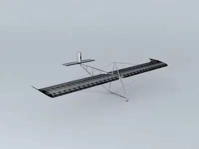 Glider Primary prototype 3D model