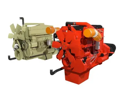 Diesel Engines 3D model