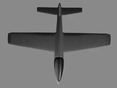 drone Low-poly 3D model