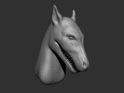 Demon Horse 3D model