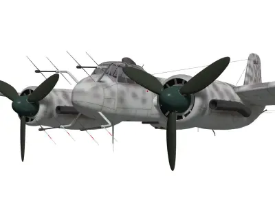 Junkers Ju 88 G-6 3D model