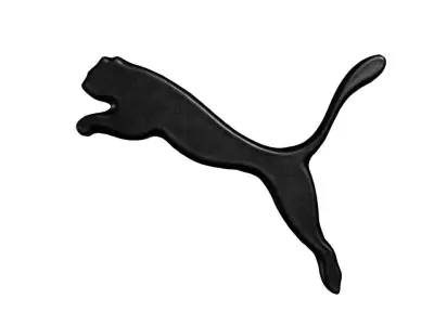Puma Logo 02 Free low-poly 3D model