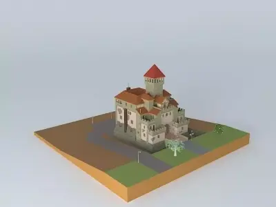 Old Castle Free 3D model