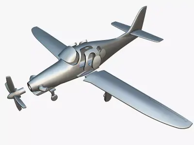 Lancair Evolution - 3D Printable Model 3D print model