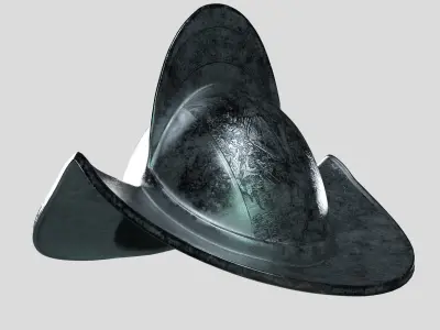 Spanish Morion Helmet 3D model