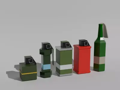 Grenades Free 3D model