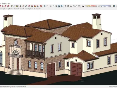 Sketchup Building Z1 3D model