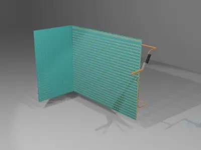 AC outdoor Free low-poly 3D model