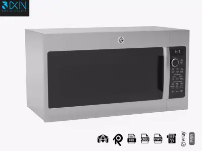 GE Profile Microwave Oven PVM9179SRSS 3D model