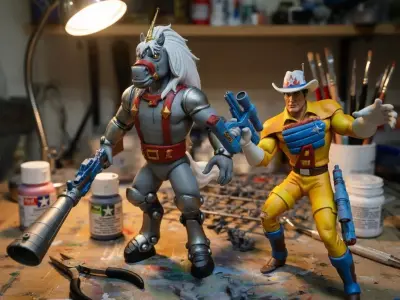 Marshall BraveStarr and Thirty-Thirty 3D print model