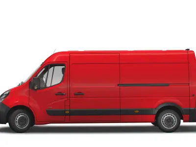 Vauxhall Movano 3500 L3H2 UK-spec 2020 3D model