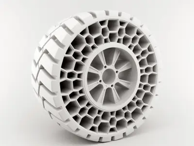 Airless Tires 3D model