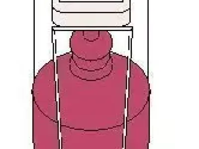 LEVER ACTIVATED SOAP BOTTLE 3D model