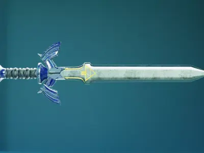 Master Sword 3D model