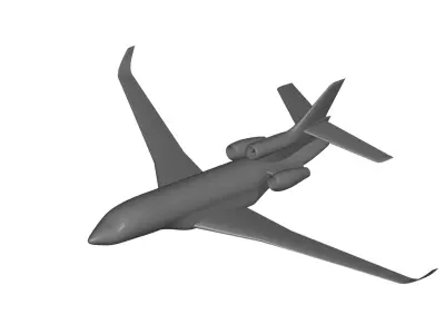 Dassault Falcon 3D model