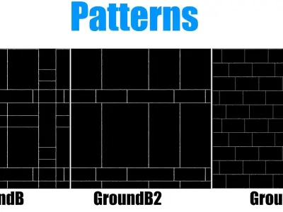 Medieval wall and ground Package - PBR Texture