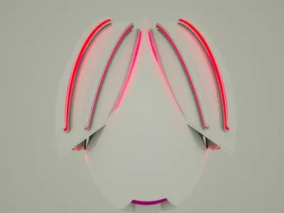 DRONE SCI-FI 3D model