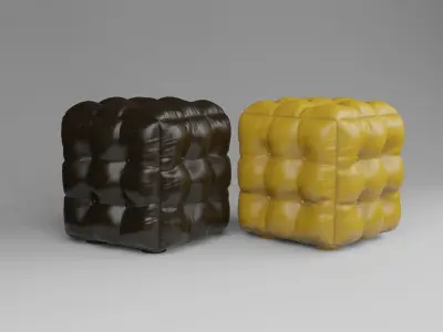 pouf chair Free 3D model