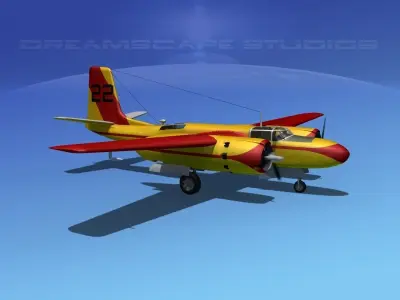 Douglas Connair 322 V05 3D model