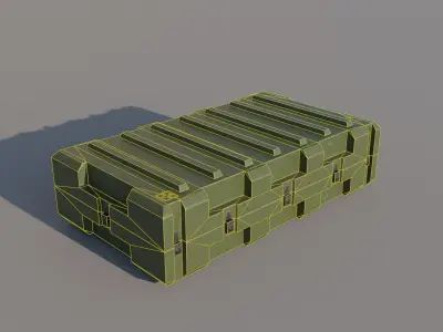 SMG Box Free low-poly 3D model