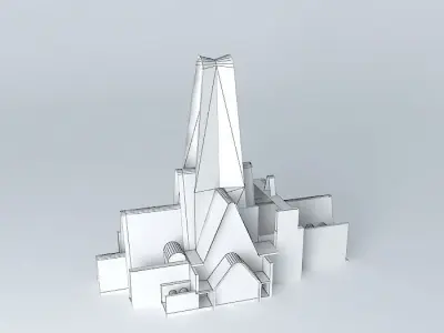 Basilica de Higuey  Higuey  Republica Dominicana Free 3D model