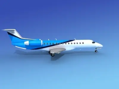 Embraer ERJ-135 Corporate 3 3D model