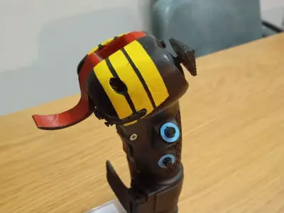 Mirage 3 or F1 stick for PC simulation or memorabilia 3D print model