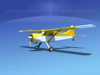 Dehaviland DH-2 Beaver SL03 3D model