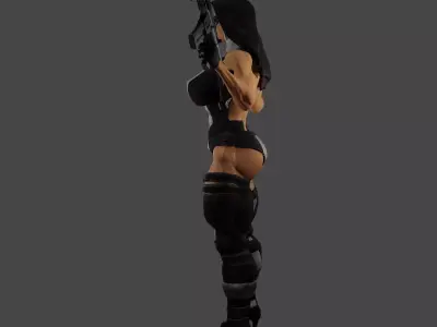 Battle Nun 3D print model
